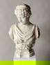 W. Couper, Marble Bust Classical Young Lady