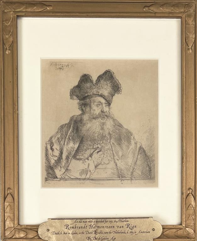 After Rembrandt, Portrait of Elderly Gentleman (1 of 5)