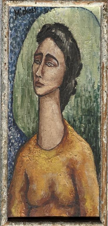 W. Michael, O/C Portrait of Woman (1 of 3)