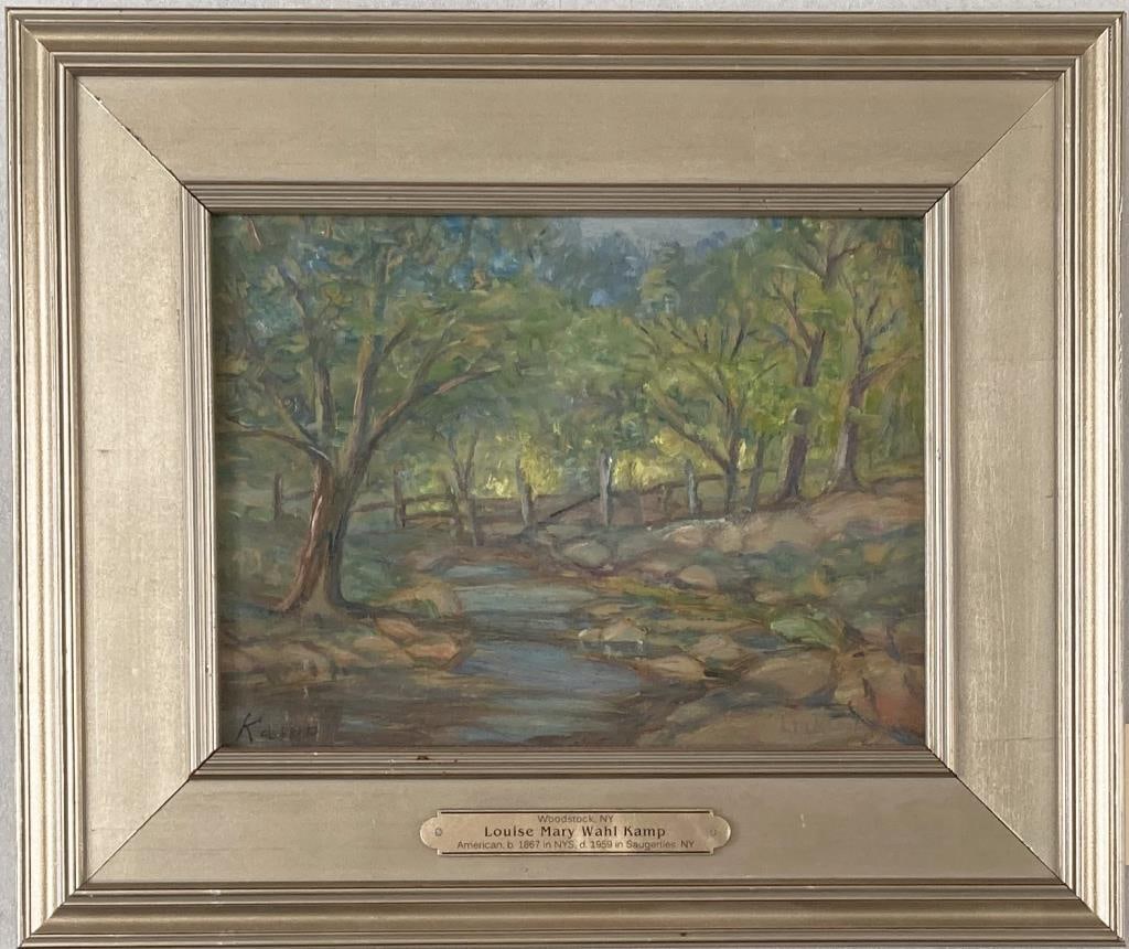 L.M. Kamp, O/B Woodstock NY Landscape (1 of 7)