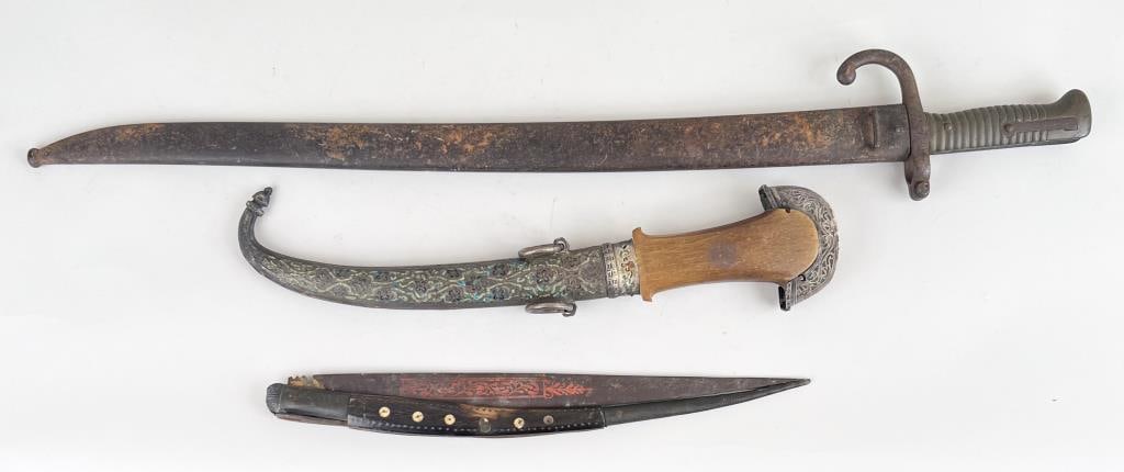 Group Three Antique Edged Weapons (1 of 11)