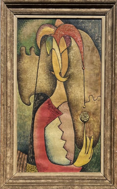 W. Michael, O/C Abstract Jester (1 of 5)