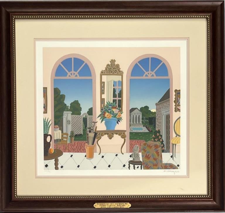 McKnight, "Hamptons Suite" Signed Serigraph (1 of 6)