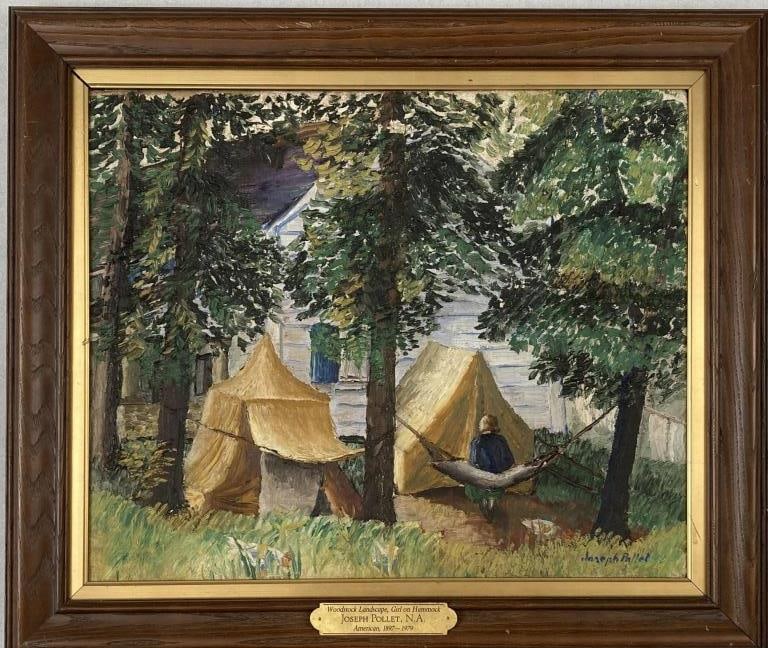 J. Pollet, O/C Woodstock Landscape (1 of 6)