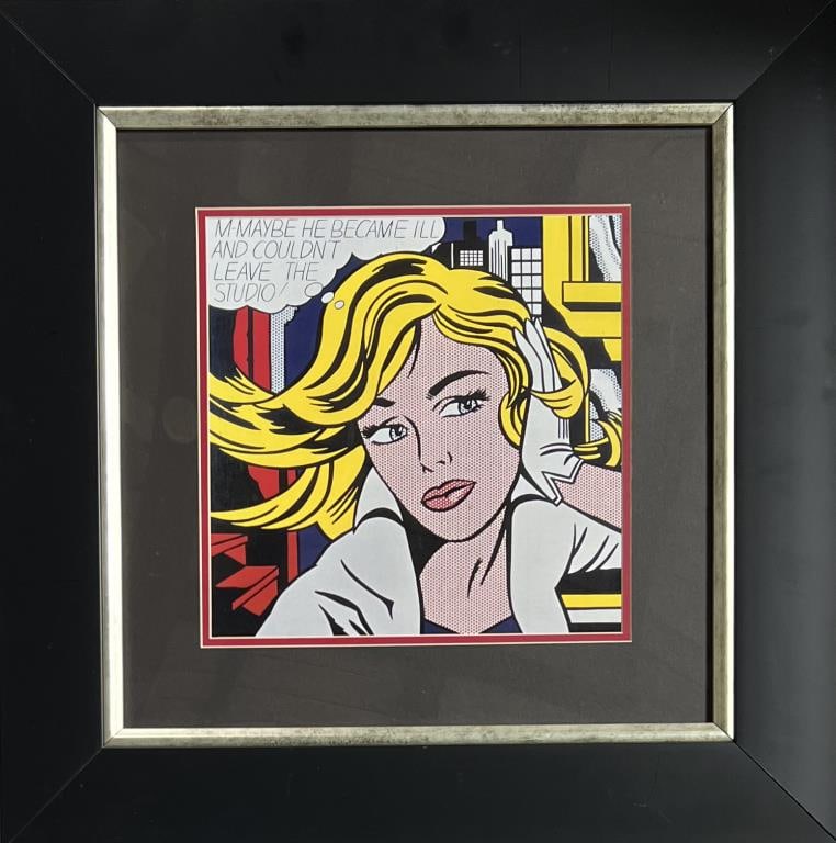 Roy Lichenstein, Serigraph 1963 (1 of 4)