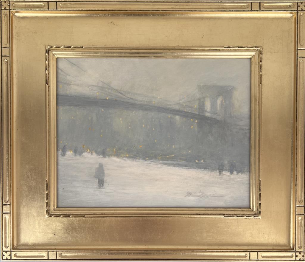 N. Maguire A/C Brooklyn Bridge In Winter (1 of 6)