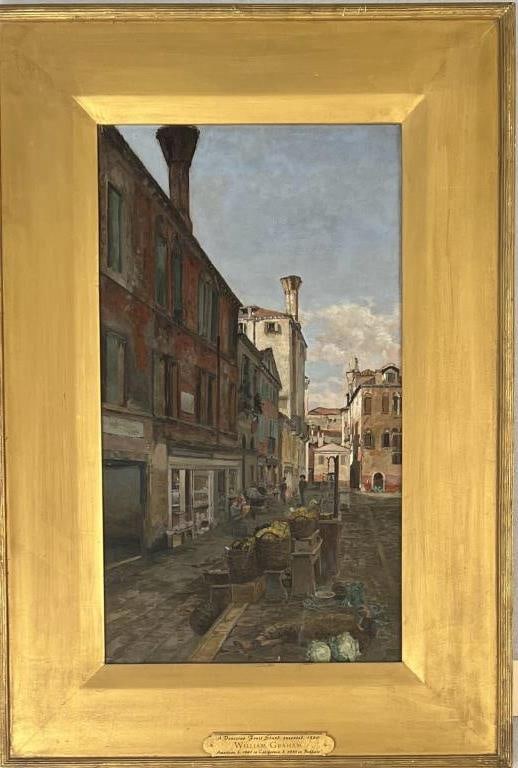 Graham, O/C/B, A Venetian Fruit Stand (1 of 6)