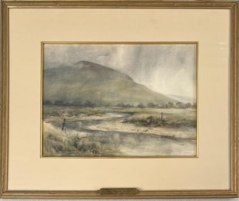 John Shirreffs, W/P "Highland Landscape"