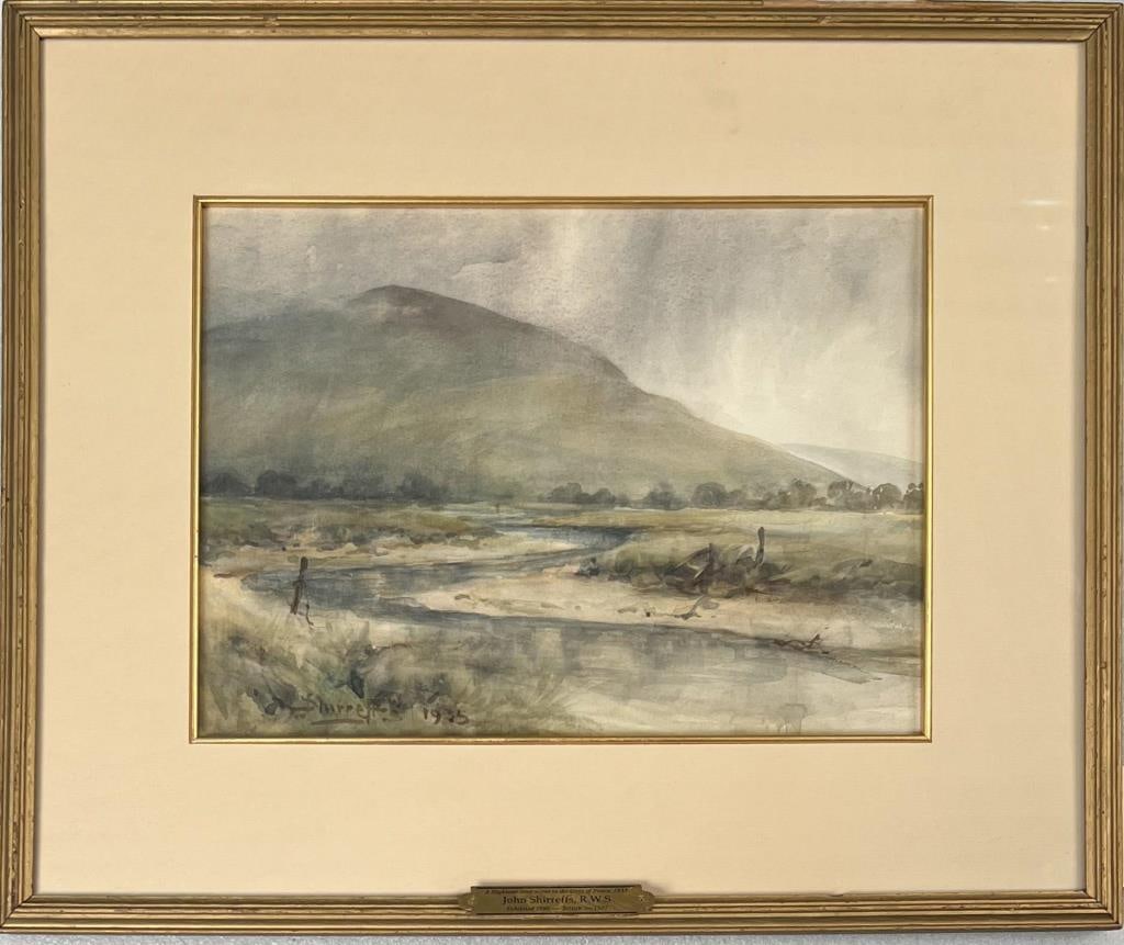 John Shirreffs, W/P "Highland Landscape" (1 of 6)