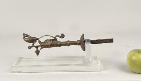 Near Eastern Bronze Zoomorphic Weapon Mount