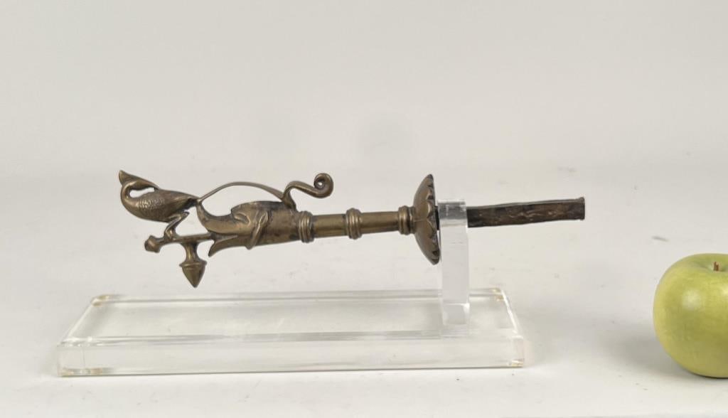 Near Eastern Bronze Zoomorphic Weapon Mount (1 of 6)