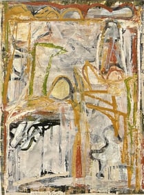 J. Fick, Abstract Oil On Paper