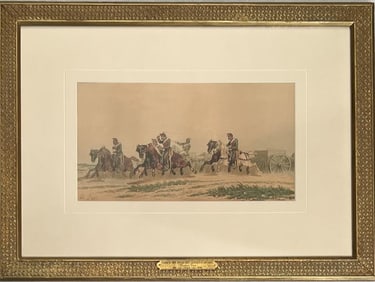 T. Fort, W/P Charging into Battle