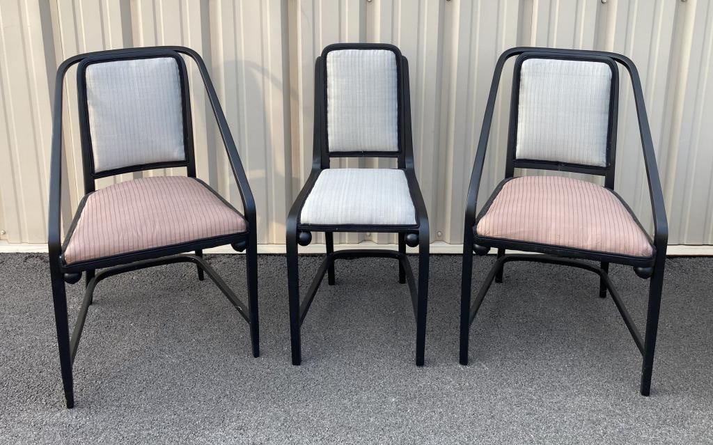 Attr. Josef Hoffman, Three Austrian MCM Chairs (1 of 5)