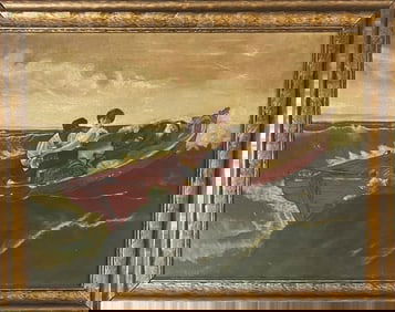 American Primitive Folk Art O/C