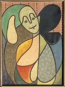 W. Michael, O/C Abstract Portrait