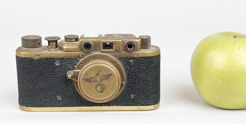 WWII German Luftwaffe Brass Film Camera Copy (1 of 8)