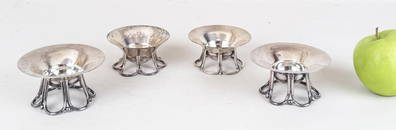 Four Matched W. Spratling Sterling Silver Bowls