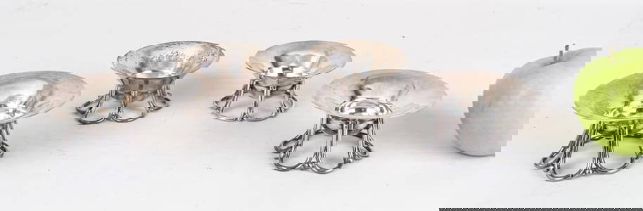 Four Matched W. Spratling Sterling Silver Bowls