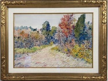 Blaney W/C Autumn Scene 1923