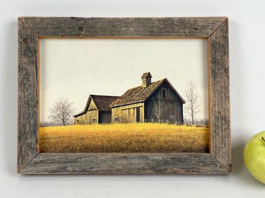 Merrill, Gouache/Masonite Weathered Barn