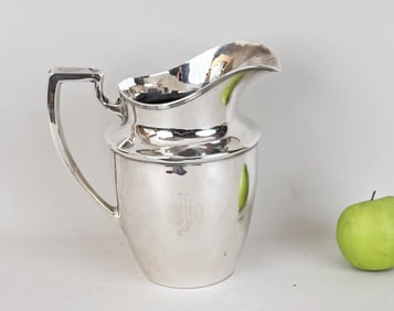 Large Sterling Water Pitcher