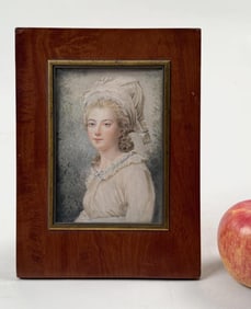 Portrait Miniature Princess Elisabeth of France