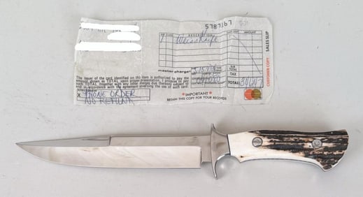 C. Weiss, Fixed Blade Carry Knife