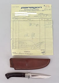 W. Cheatham, Fixed Blade Sporting Knife 1980