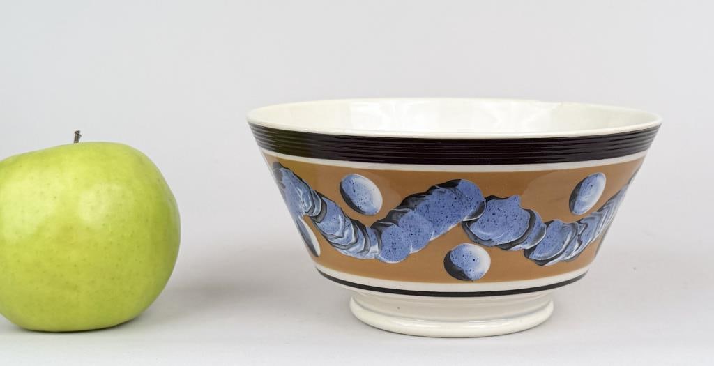 Don Carpentier Replica Mochaware Bowl (1 of 5)