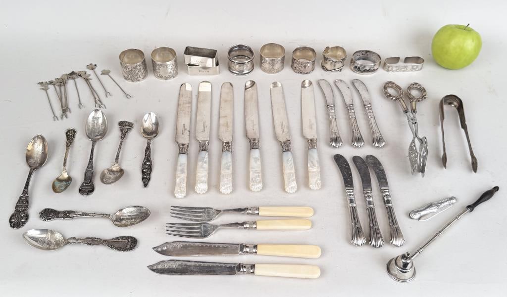 Group Sterling Flatware & Accessories (1 of 8)
