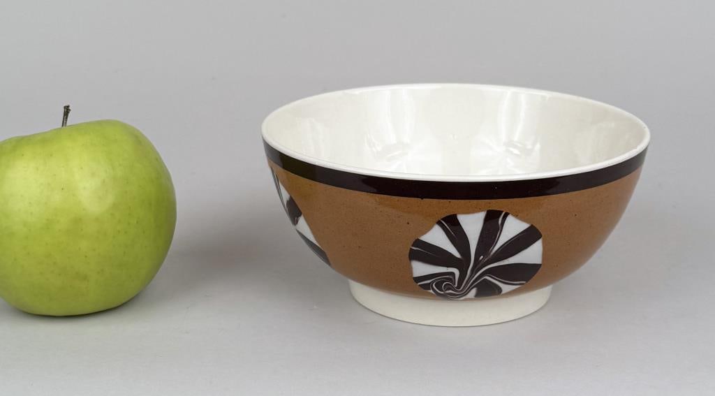 Don Carpentier Replica Mochaware Bowl (1 of 5)