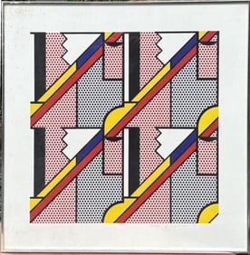 Lichtenstein, Lithograph In Colors 1971
