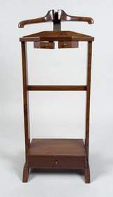 Wood & Brass Gentleman's Silent Butler