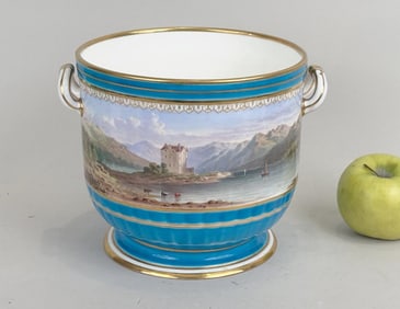 Paris Porcelain Cache Pot