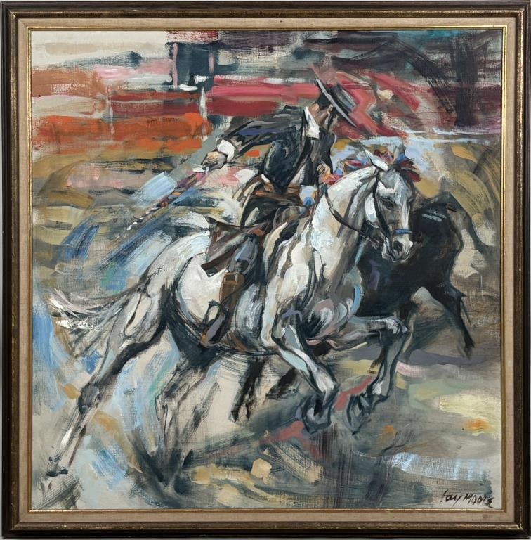 Fay Moore, O/C Bullfight In Portugal (1 of 4)