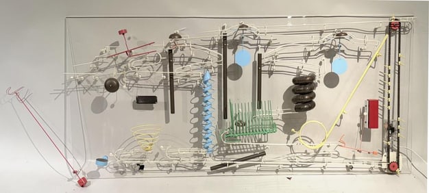 Rhoads, Untitled Auto Kinetic Ball Sculpture 1989