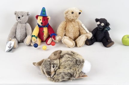 Collection Three Steiff Bears