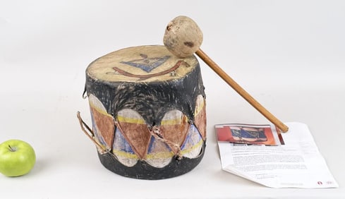 Pueblo Taos Native American Drum