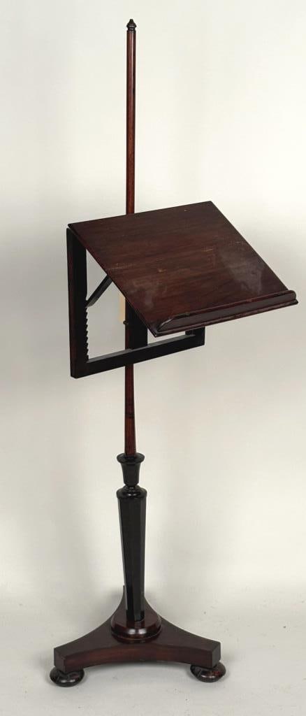 Regency Mahogany Ratchet Reading/Music Stand (1 of 9)