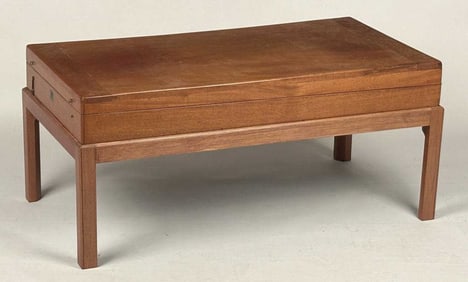Antique English Mahogany Bagatelle Game, As Table
