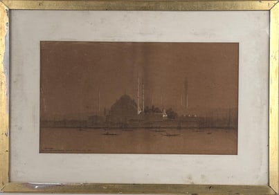 Th. Frere,"Vue de Constantinople" 1853 MM/P