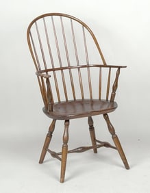 Boston Area Windsor Bow Back Arm Chair