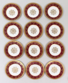 Twelve Charles Ahrenfeldt Dinner Plates