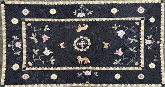 Jean Tynan, 1990 Adaptation 1724 Bed Rug Design