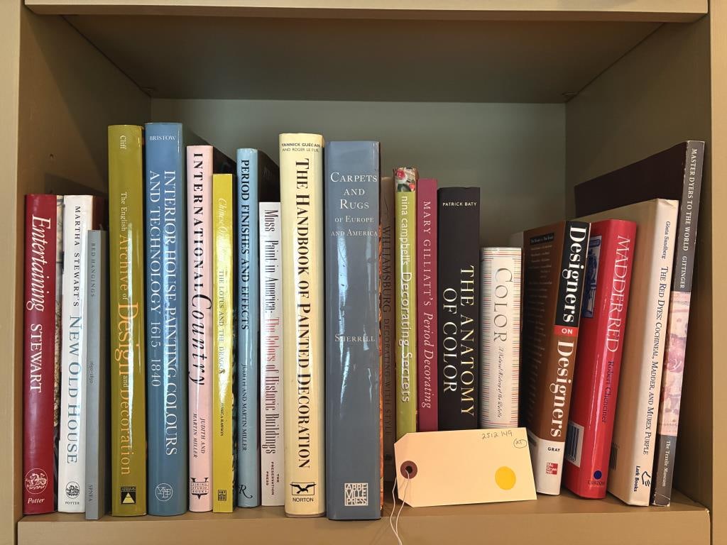 Twenty-One Books On Decoration & Design (1 of 1)