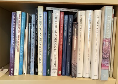 Group Twenty Books On Upholstery & Drapery Design