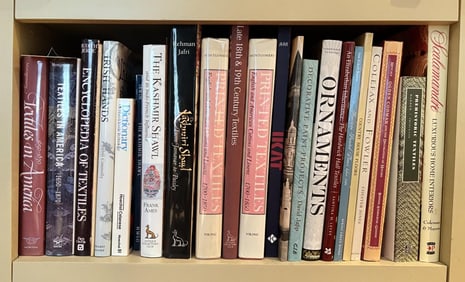 Group Twenty-Two Reference Books On Textiles