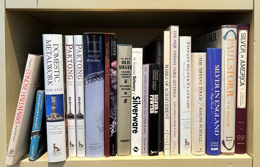 Twenty Reference Books On Silver (1 of 1)