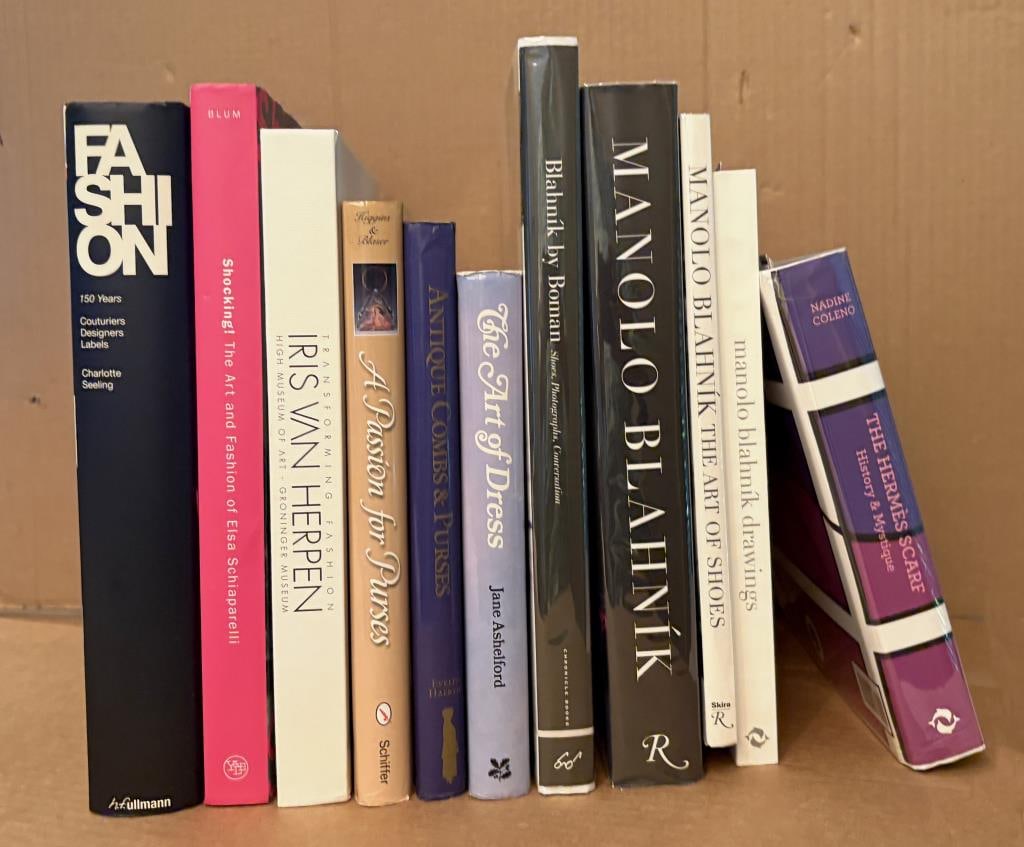 Eleven Reference Books, Fashion & Designers (1 of 8)